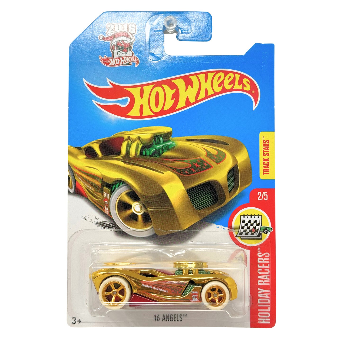 Hot Wheels Super Treasure Hunt 16 Angels Holiday Racers 1:64 Diecast