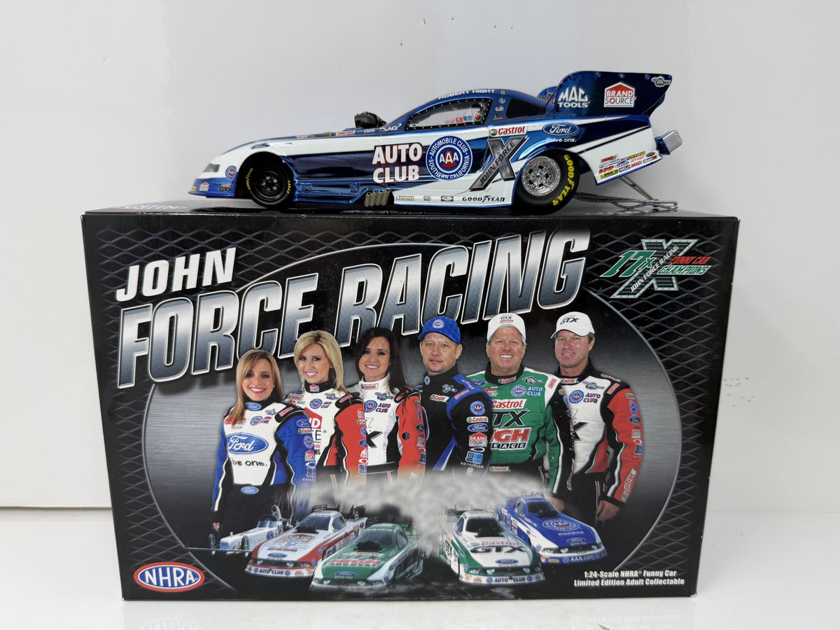 Action NHRA Robert Hight AAA 2011 Ford Mustang Funny Color Chrome 1:24 Diecast