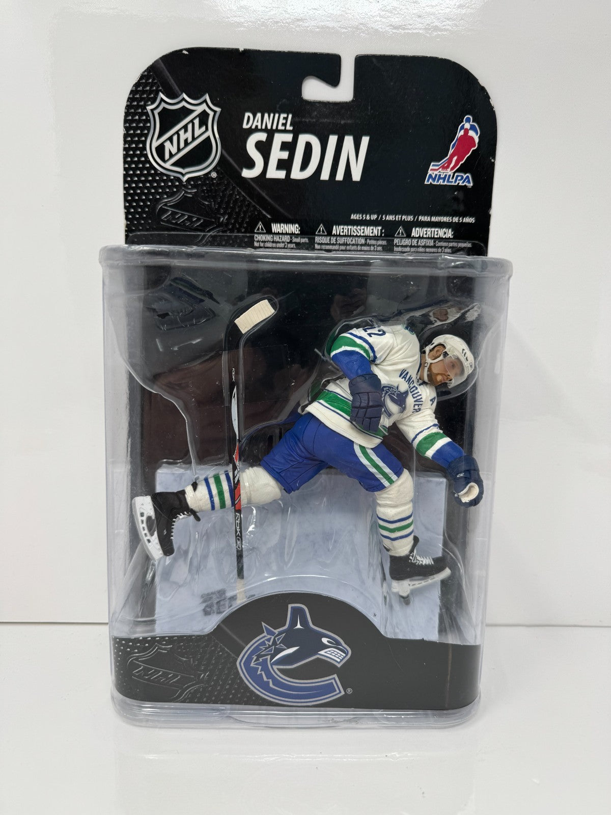 McFarlane NHL Daniel Sedin Vancouver Canucks Series 20 Figure