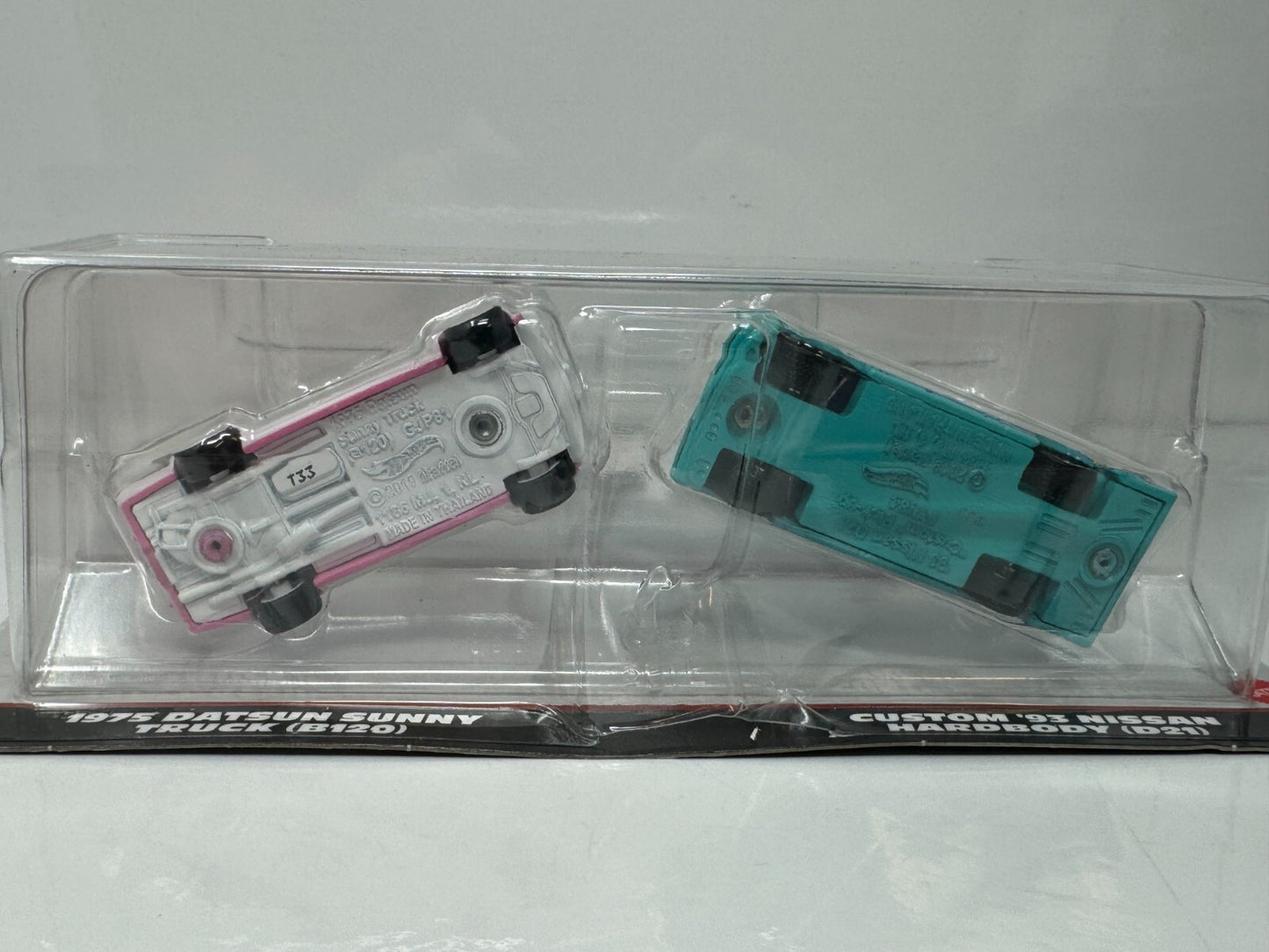 Hot Wheels Premium Datsun Sunny Truck & Custom Nissan Hardbody 2pk 1:64 Diecast