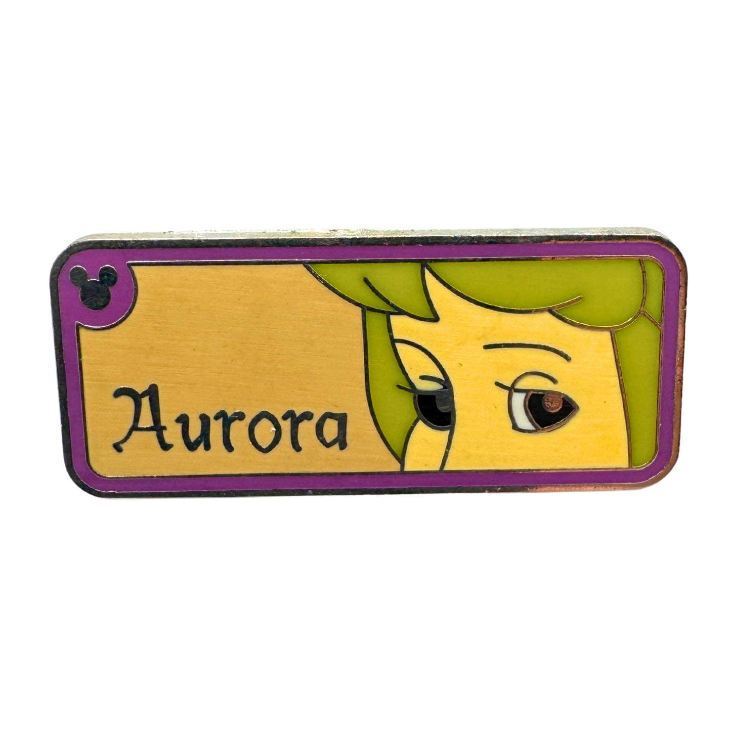 WDW Aurora Rear View Mirror Hidden Mickey Trading Pin DC1S11