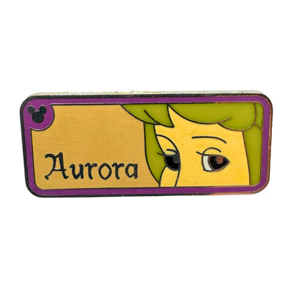 WDW Aurora Rear View Mirror Hidden Mickey Trading Pin DC1S11