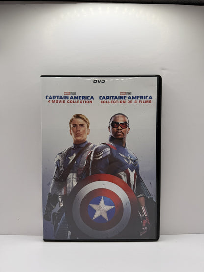 Captain America 4-Movie Collection (DVD) Marvel Action
