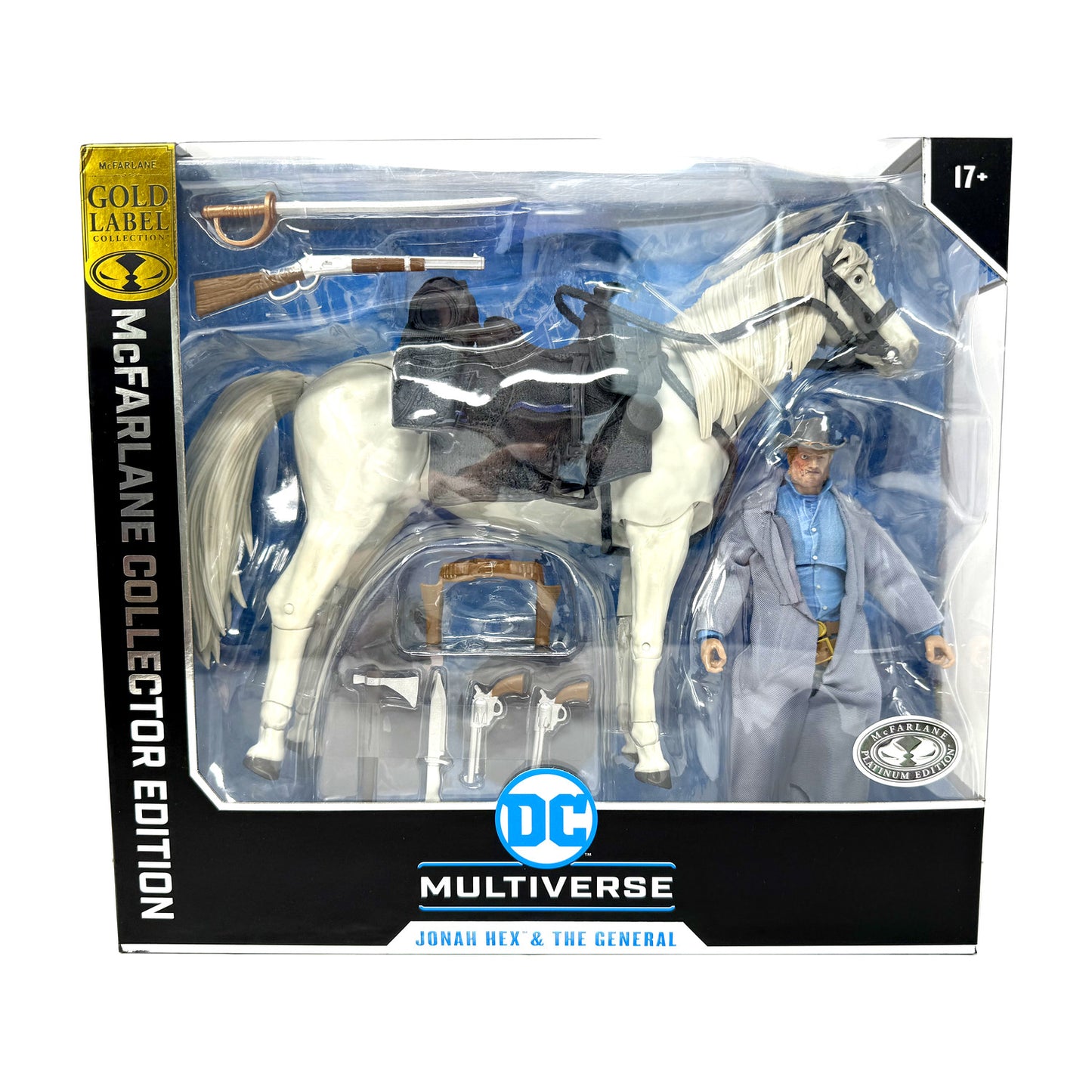 McFarlane DC Multiverse Jonah Hex & The General Gold Label Figure Set