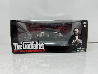 Greenlight Hollywood The Godfather 1955 Cadillac Fleetwood 1:24 Diecast