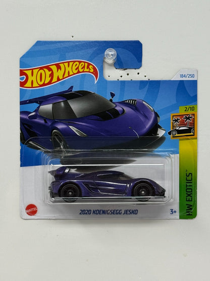 Hot Wheels Exotics 2020 Koenigsegg Jesko 1:64 Diecast Short Card