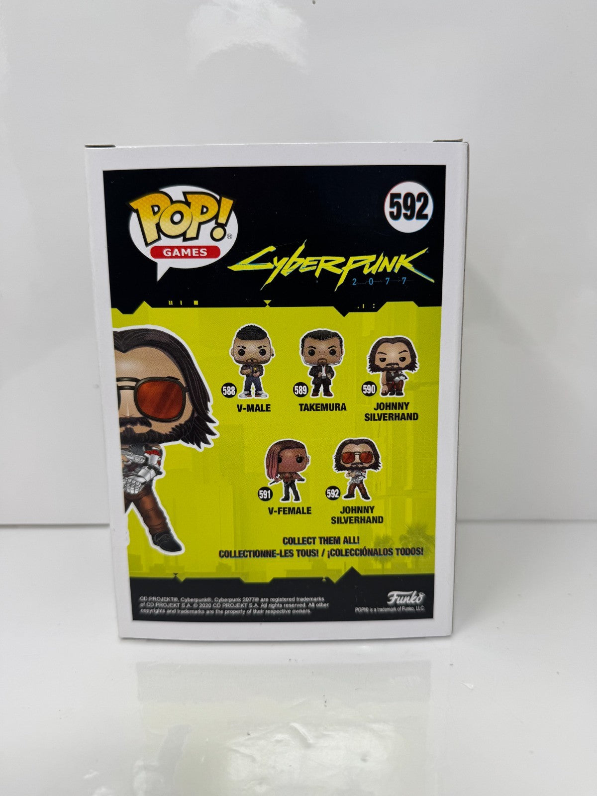 Funko Pop! Games Cyberpunk 2077 #592 Johnny Silverhand Vinyl Figure