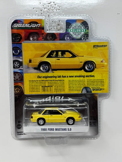 Greenlight BF Goodrich 1988 Ford Mustang 5.0 Hobby Exclusive 1:64 Diecast