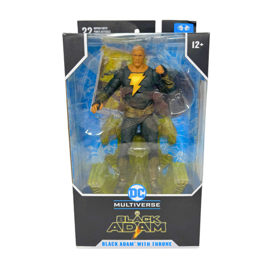 McFarlane DC Multiverse Black Adam Black Adam with Throne Action Figure