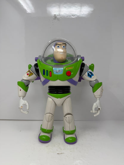 Vintage 1999 Mattel Toy Story 2 Buzz Lightyear Flight Control Talking Action Fig