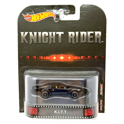 Hot Wheels Retro Entertainment Knight Rider KITT 1:64 Diecast Black V2