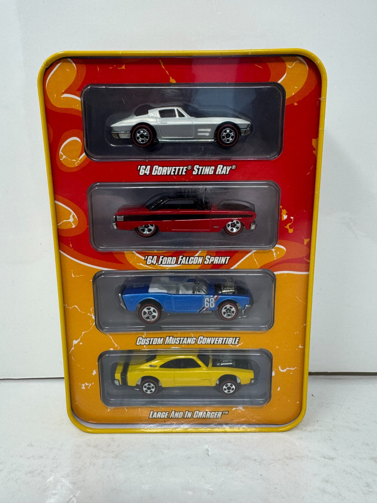 Hot Wheels Since '68 Muscle Cars 4-Car Pack #1 & 2 1:64 Diecast