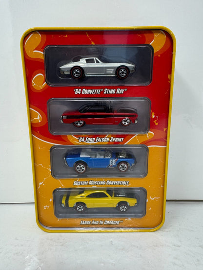 Hot Wheels Since '68 Muscle Cars 4-Car Pack #1 & 2 1:64 Diecast
