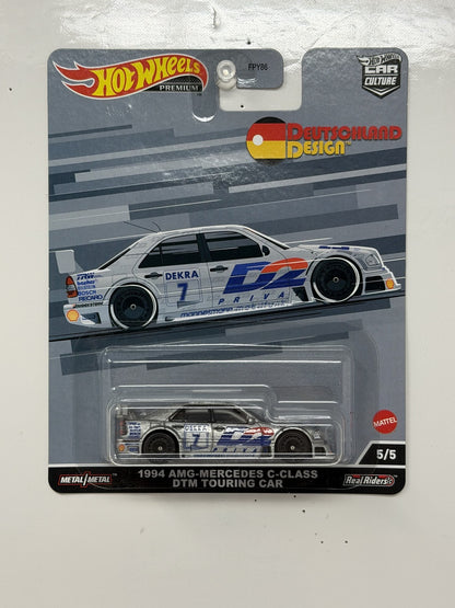 Hot Wheels Premium Deutschland Design 1994 AMG-Mercedes C-Class DTM 1:64 Diecast