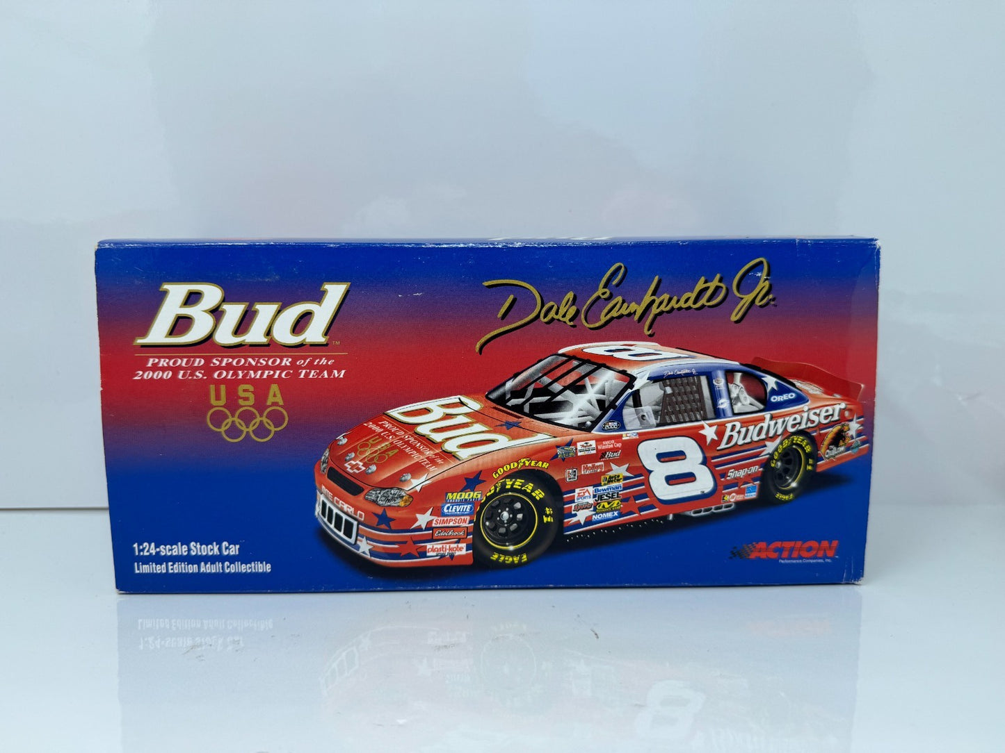 Action NASCAR Dale Earnhardt Jr #8 Bud Olympic 2000 Monte Carlo 1:24 Diecast
