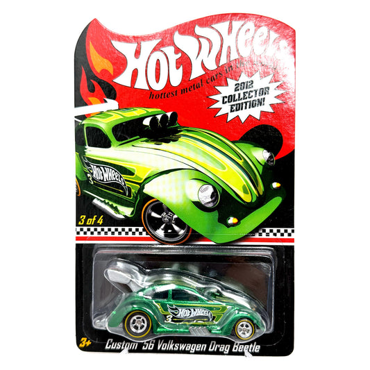 Hot Wheels 2012 Collector Edition Custom 1956 VW Drag Beetle K-Mart 1:64 Diecast