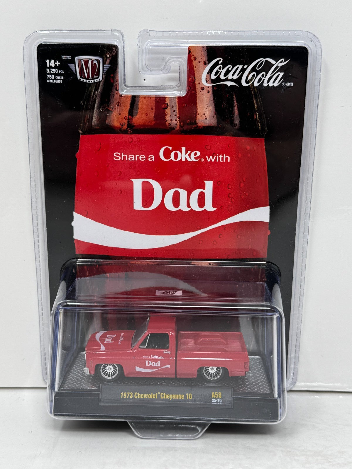 M2 Machines Coca-Cola Dad 1973 Chevrolet Cheyenne 10 1:64 Diecast