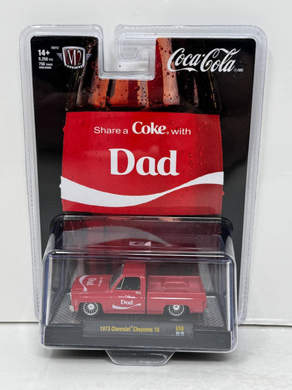 M2 Machines Coca-Cola Dad 1973 Chevrolet Cheyenne 10 1:64 Diecast