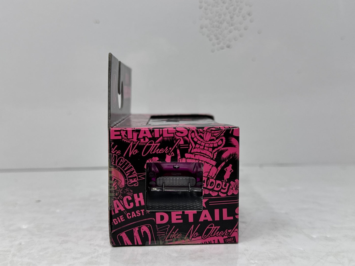 M2 Machines Pink Chrome Series 1955 Chevrolet Bel Air 1:64 Diecast