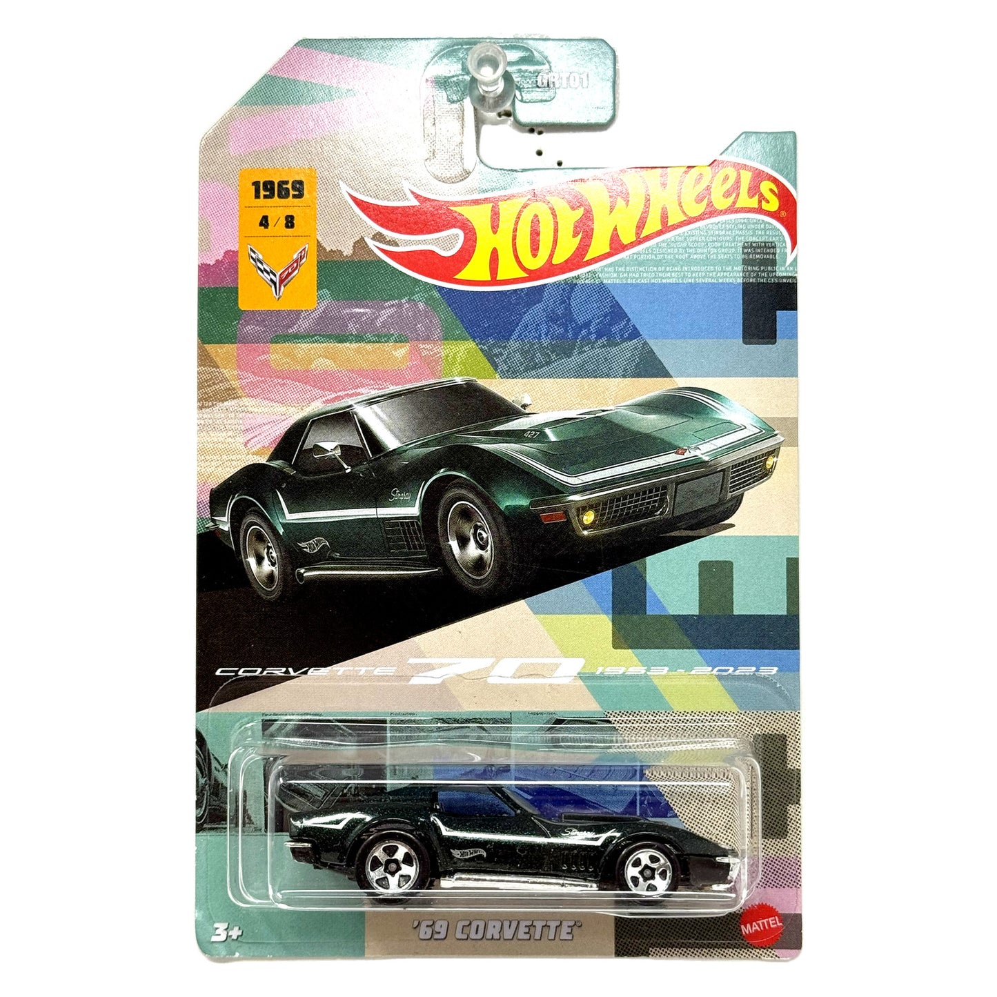 Hot Wheels Corvette 70th Anniversary 1969 Corvette 1:64 Diecast
