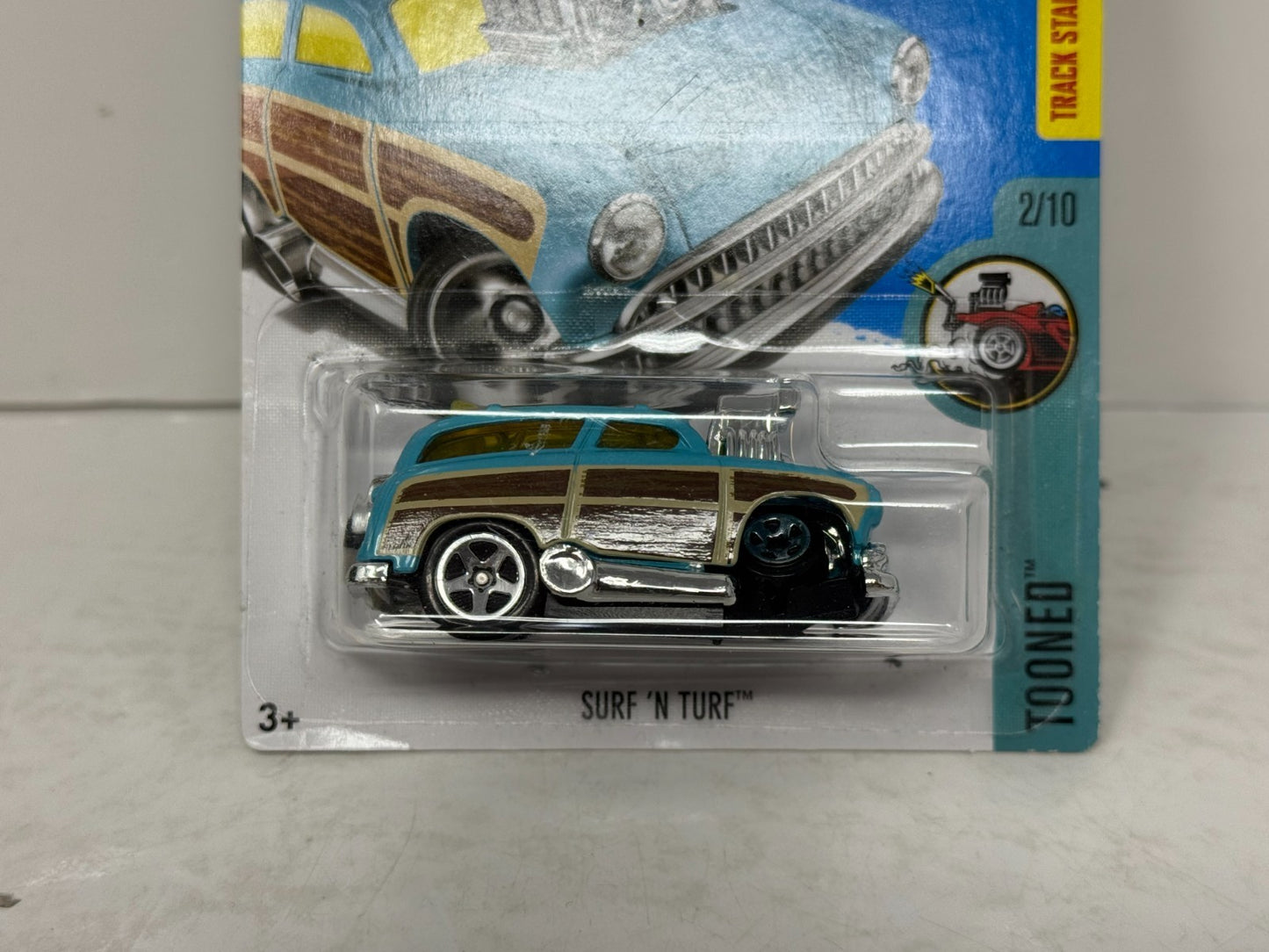 Hot Wheels Tooned Surf & Turf 1:64 Diecast BASE ERROR