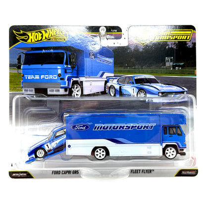 Hot Wheels Premium Team Transport #88 Ford Capri Gr.5 Fleet Flyer 1:64 Diecast
