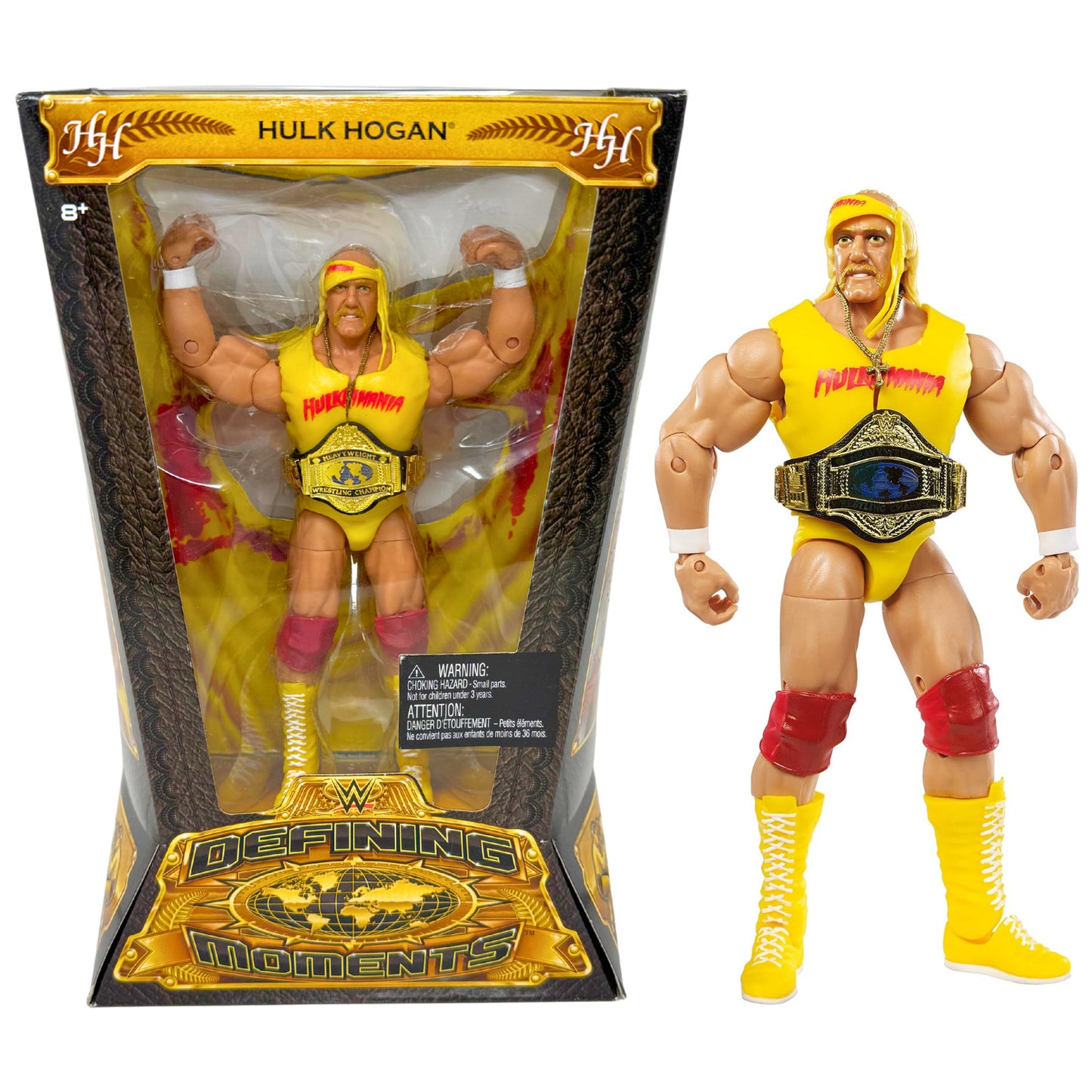 WWE Hulk Hogan Defining Moments Action Figure Mattel