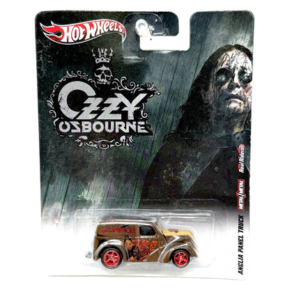 Hot Wheels Ozzy Osbourne Blizzard of Ozz Anglia Panel Truck 1:64 Diecast RRs