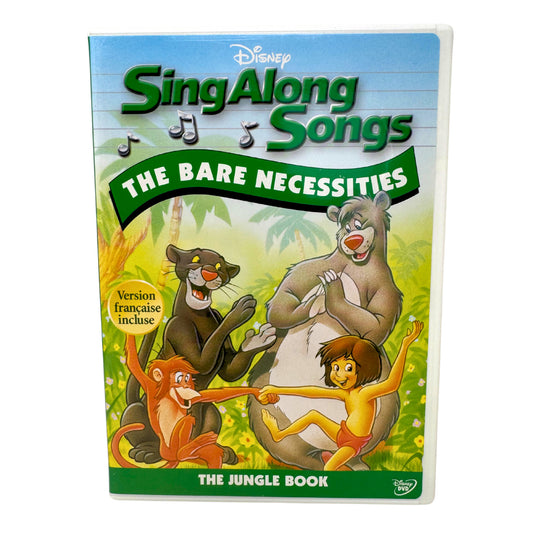 Disney Sing-Along-Songs: The Bare Necessities - The Jungle Book (DVD) Good Shape