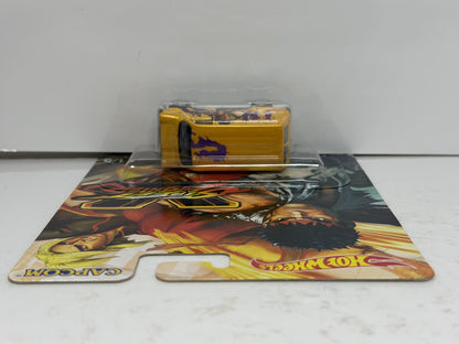Hot Wheels Street Fighter V Ford Transit Supervan 1:64 Diecast Real Riders