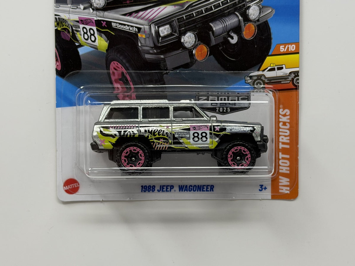 Hot Wheels ZAMAC HW Hot Trucks 1988 Jeep Wagoneer 1:64 Diecast