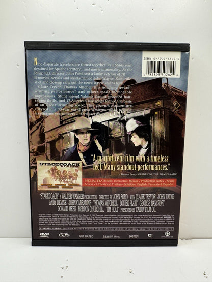 Stagecoach (DVD) John Wayne Western