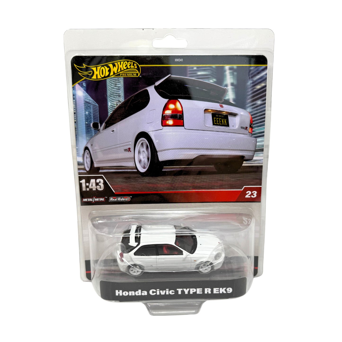 Hot Wheels Premium Honda Civic Type R EK9 1:43 Diecast