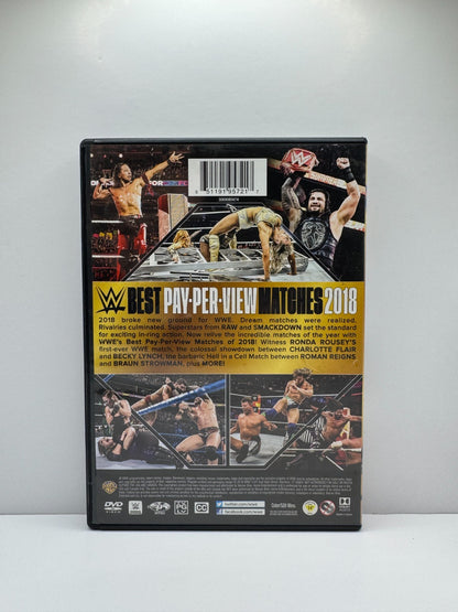 WWE: Best Pay-Per-View Matches 2018 (DVD) WWE Wrestling