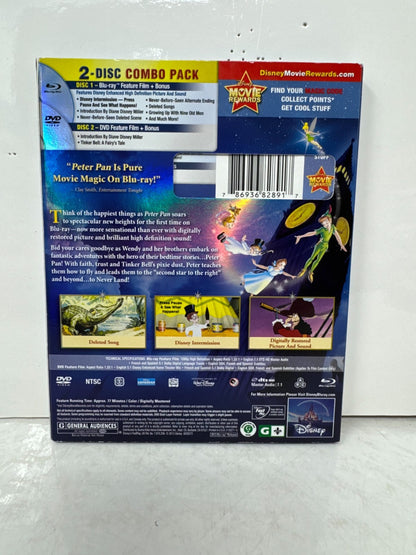 Peter Pan (Blu-ray) Disney Animated Family Adventure Classic