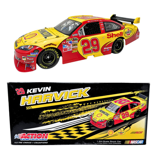 Action Nascar #29 Kevin Harvick Shell 2009 Chevy Impala SS DEALER 1:24 Diecast