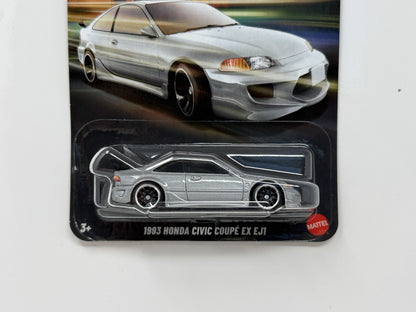 Hot Wheels Silver Series Fast & Furious 1993 Honda Civic EJ1 1:64 Diecast