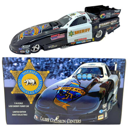 Milestone Joe Lomonaco NHRA LASD Los Angeles County Sheriff Funny Car 1:16 Scale