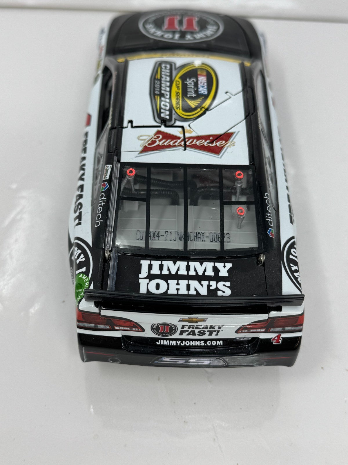 Action NASCAR Kevin Harvick #4 Jimmy John's Champion 2014 Chevy SS 1:24 Diecast