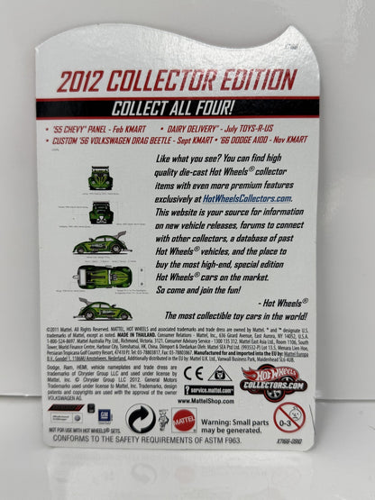 Hot Wheels 2012 Collector Edition Custom 1956 VW Drag Beetle K-Mart 1:64 Diecast