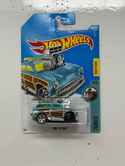 Hot Wheels Tooned Surf & Turf 1:64 Diecast BASE ERROR