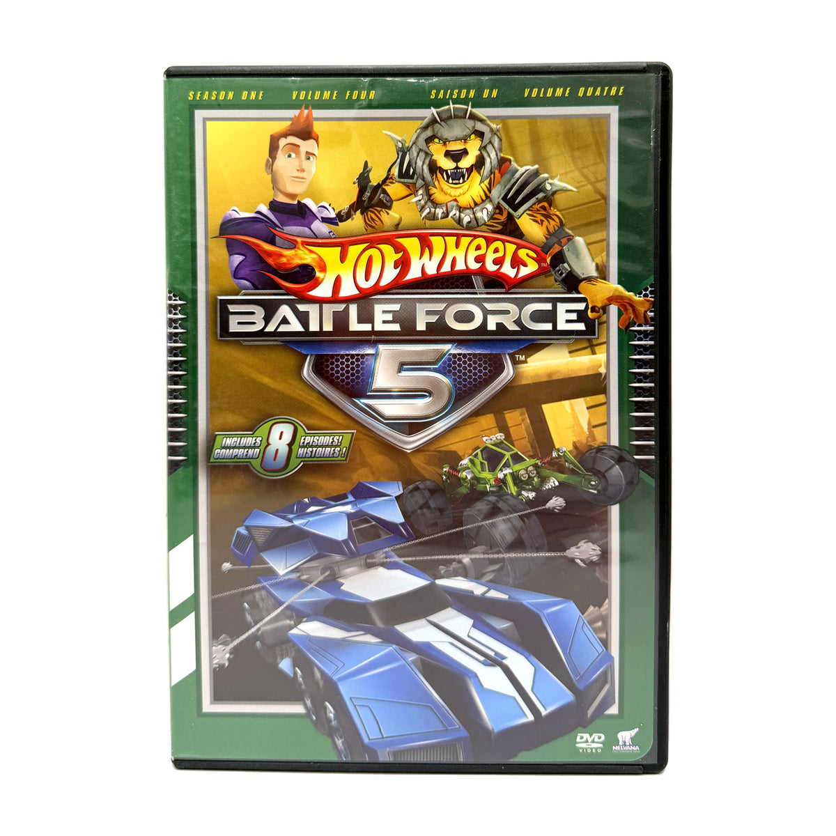 Hot Wheels Battle Force 5 Season 1 Volume 4 (DVD) Animation