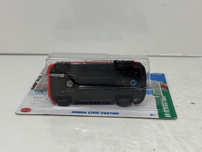 Hot Wheels Reverse Rake Honda Civic Custom 1:64 Diecast Short Card