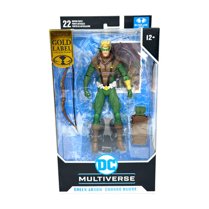 McFarlane DC Multiverse Green Arrow Connor Hawke Gold Label Action Figure