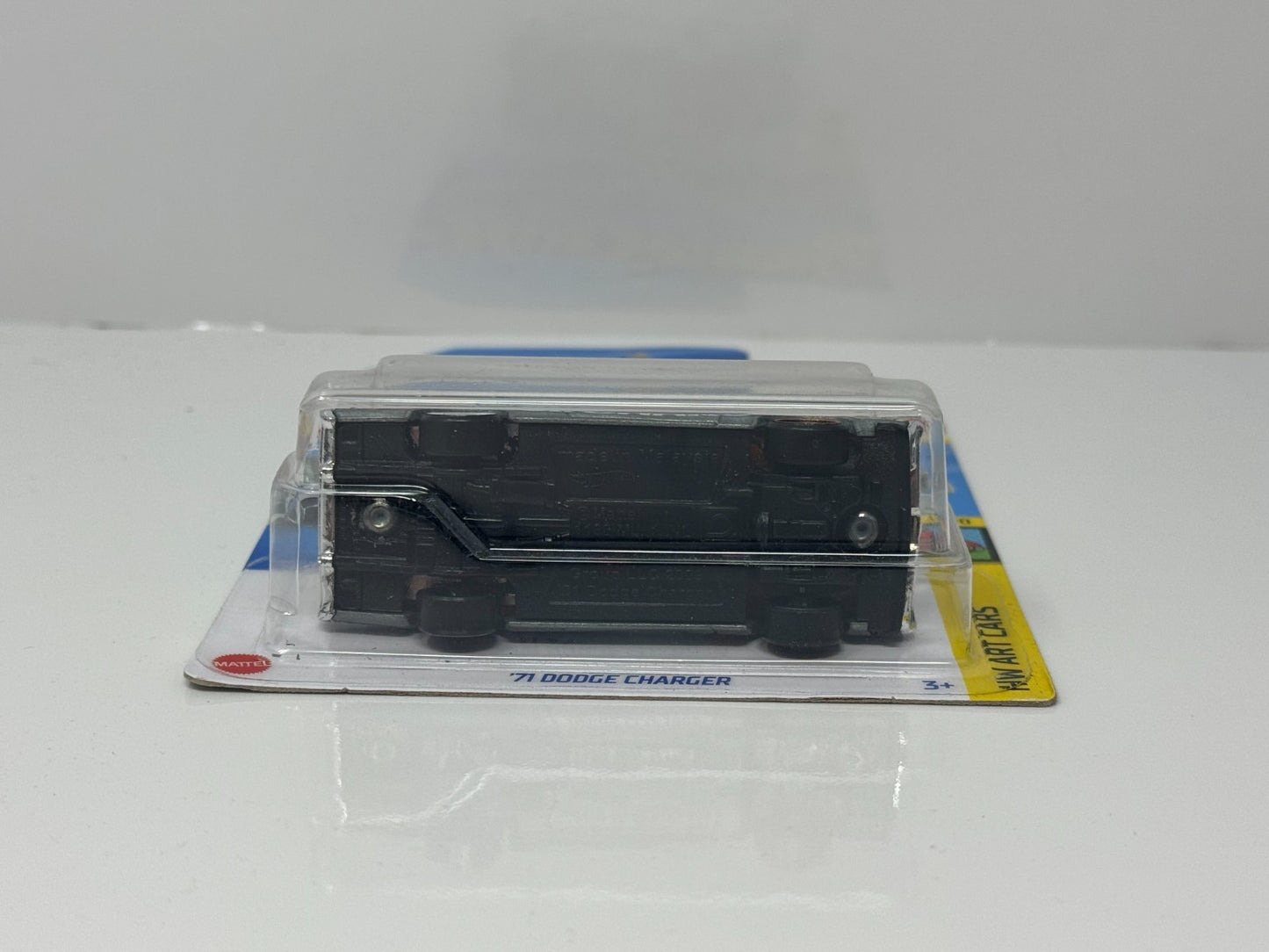 Hot Wheels Art Cars 1971 Dodge Charger 1:64 Diecast Gray