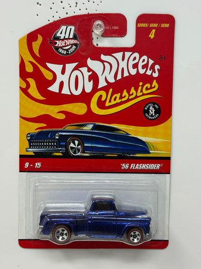 Hot Wheels Classics 1956 Flashsider Truck Series 4 1:64 Diecast