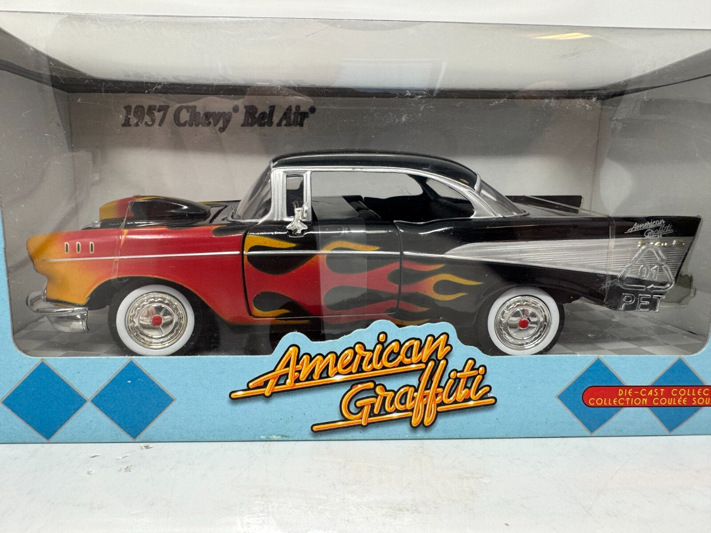 Motormax American Graffiti 1957 Chevy Bel Air 1:24 Diecast