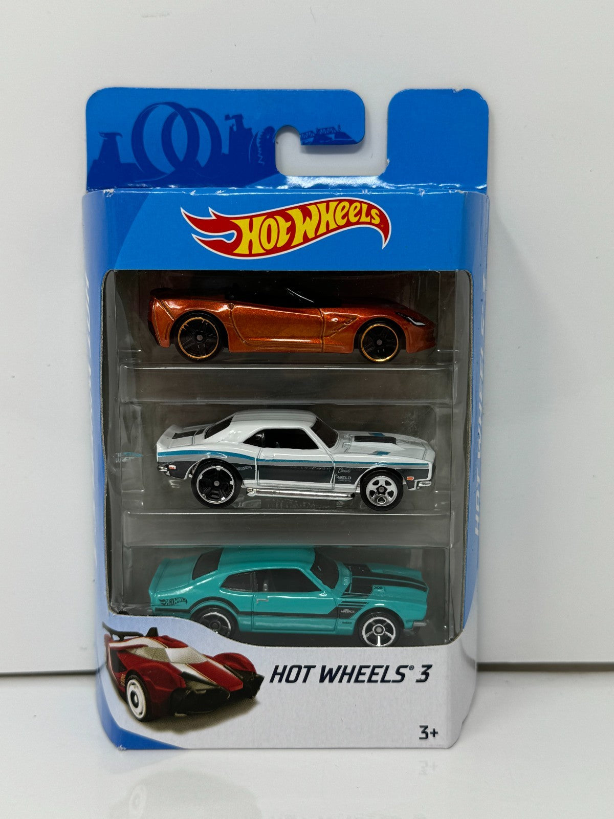 Hot Wheels 3-Pack Car Gift Set 1:64 Diecast