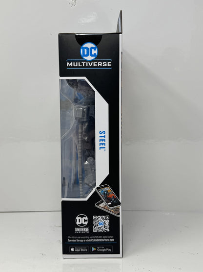 McFarlane DC Multiverse Steel Reign of the Supermen Platinum Edition Figure