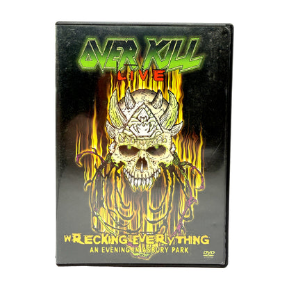 Overkill Wrecking Everything Live (DVD) 2-Disc Concert